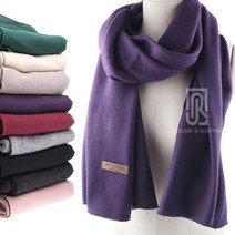 촉감좋은 데일리 남녀 무지 롱머플러 (9컬러)