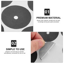 미니당구대스누커 마커 당구대 도트 스티커 3 장 테이블 마킹 용품 포인트, 01 15X15M