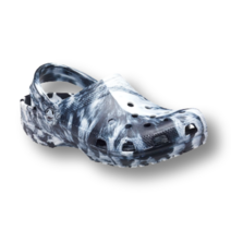 국내매장판 크록스 클로그 클래식 마블 화이트/블랙 206867-103