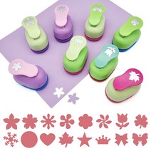 더이안 모양펀치 모양펀칭기 2.5cm 대형, 단풍