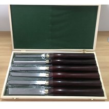 6 개대 hss 선반 치즐 세트 목공 터닝 도구 세트 hss 고속 스틸 반원 나이프 핸드 헬드 나무 터닝 도구