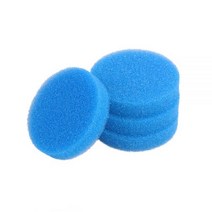 Eheim Classic 250 2213 용 호환 가능한 파란색 거친 폼 필터 패드, Pack of 12