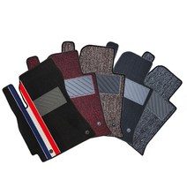 사계절 아우디 카매트 순정형 A3 A4 A5 A6 A7 A8 E트론 Q2 Q3 Q4 Q7, 트리플 코일매트_T블랙, 운전석+조수석 1열