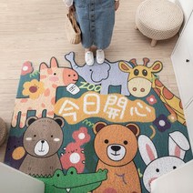 현관 베란다 바닥 장판 시트지 신발 안전화 털이개 흙먼지 논슬립 코일 방지 오염 매트, 40×60 cm, C타입