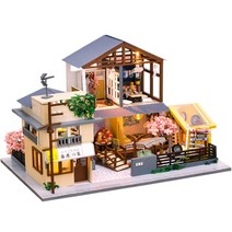 [옥탑방어른이] DIY 미니어쳐 하우스 만들기 벚꽃온천하우스, 선택옵션
