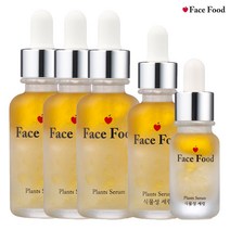 [욕세럼] 페이스푸드 욕세럼 50ml *3개 + 30ml + 10ml 욕세럼 항산화 비건화장품