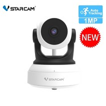 농막 업소용 강아지 가정집 현관문 움직이는 CCTV vstarcam original 720p ip 카메라 실내 아기 모니터 홈 wifi 보안 360도 야간 감시 보호 캠, t24-128GB 카드, 영국 플러그