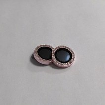 다이아몬드 글리터 카메라 렌즈 보호 유리 아이폰 14 13 12 11 프로 맥스 미니용 교체용 후면 보호 럭셔리 방수, Pink_13 or 13 Mini (2pcs)