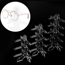 3단 조립식 안경진열대 투명 쇼케이스 보관함 정리함 안경진열대 안경쇼케이스 안경진열 안경보관함, 기본