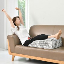 고니자니 스마트 리빙 다리베개, 블랙체크