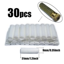 유수분리기 디젤 가솔린 오일 기름 필터 페인트볼 에어소프트 PCP 핸드 펌프 필터 물 휴대용 분리기 M10, 03 30pcs Small Cottons