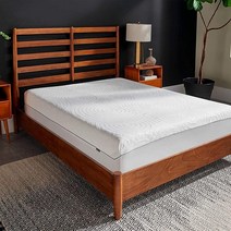 템퍼페딕(Tempur-Pedic) Tempur-Pedic 템퍼-프로텍트 방수 매트리스 프로텍터 킹 화이트