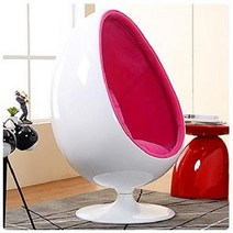 카페 디자인 팔걸이의자 튤립 라운지체어 1인 북유럽 거실 싱글 에그 체어, 맞춤형 캐시미어 천 인테리어