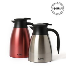 에지리 보온보냉 스텐 멀티팟주전자, 1500ml, 스텐실버