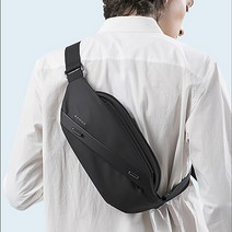 BANGE 남자 슬림 힙색 웨이스트백 허리쌕 힙팩 여행 보조 가방 BG-7295
