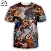 예수님 그리스도 PLstar Cosmos Christian olic Jesus R Streetwear 3DPrint Summer Casual Funny T-shirts, 04 T-shirts_01 XS
