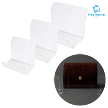 아크릴 가방 핸드백 진열 받침대 지갑 클러치 백화점 아울렛 매장 디스플레이, 소