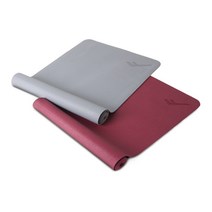 프로스펙스 PVC 요가매트 5mm 다이어트 헬스매트, 그레이