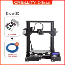 최신형 고정밀 3D프린터 수지 레진 CREALITY 3D 프린터 Ender3/Ender3X 업그레이드 옵션V 슬롯 이력서 정전 인쇄 마스크 키트 핫 베드 머신 엔더 3, 3XAddBL Touch