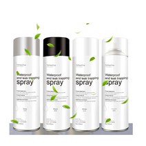 초강력 방수 스프레이 코팅 코팅제 발수제 방수액 방수제 옥상 외벽 화장실 욕실 도막 외벽 450ML*4, 블랙