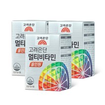 [닥터스베스트비타민d] 고려은단 멀티비타민 올인원 60정, 3개