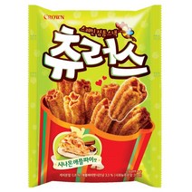 크라운 츄러스 시나몬 애플파이맛 174G, 옵션1 - 기본포장 (박스or비닐포장) (+0원)