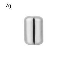 텅스텐 싱커 봉돌 1pc 배럴 35g 28g 낚시 무게 베이스 낚시 태클, 7g