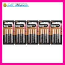 듀라셀 AA 알카라인 건전지 LR6 (1.5V), 2개입 5개