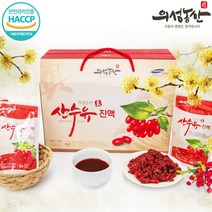 최근생산 의성농산 산수유진액 80ml 30팩 의성산수유추출액90% 국내산벌꿀10%