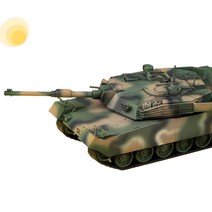 유선 조종 장난감 탱크 미니어쳐 RC 전차 K1A1 조립식 밀리터리 키덜트