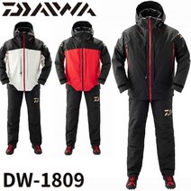 다이와 DW-1809 고어텍스 프로덕트 겨울슈트 낚시복, 블랙
