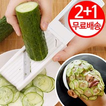 2+1 정말 얇은 오이팩 슬라이서/ 미백 수분 얼굴팩 천연팩 여드름 매직 마스크 팩 시트, 매직 오이팩