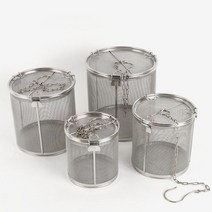 업소용 스텐 멸치 육수통 거름망 국물 우림용 차망 육수망 국물우림망 육수무너기 국물우림 멸치다시, 4호 (CG43743)