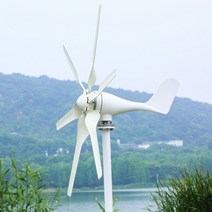 발전기 선박 또는 가정 사용을 위해 적당한 800w 뜨거운 판매 풍력 터빈 발전기, 12v, 하이브리드 컨트롤러, 800w 5 블레이드