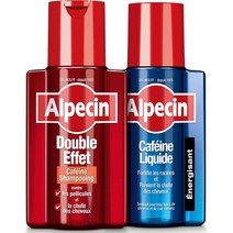 Alpecin 알페신 독일 직배송 남성용 두피 모발 관리 더블 이펙트 샴푸 200ml 리퀴드 200ml 2종 세트 1세트, 3세트