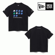 뉴에라 뉴에라 반팔 MLB 쿠퍼스타운 히스토리 캡 LA 다저스 반팔 블랙 13338681 N 13338681