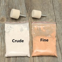 자동차 페인트 시계 유리 스크래치 수리 청소 연마 키트 도구 2 개 50g 산화세륨 분말 양모 휠 2 개, 단일옵션