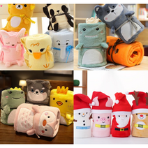 (1+1) 애니멀 담요 모음 겨울 극세사 밍크담요 선물