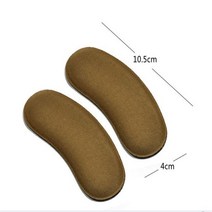 T 모양의 Insoles 높은 뒤꿈치 신발 패드 슈퍼 부드러운 깔창 미끄럼 스폰지 쿠션 발 뒤꿈치 수호자 스티커 붙여 넣기 블랙 Insoles