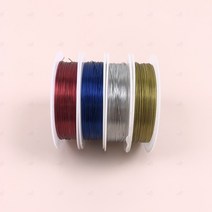 카파 와이어 철사 수공예 화훼 장식 기능사 기사 플라워 디자인 만들기 분재 아트 DIY 꽃 자재 조화 기타 크래프트 구리 쥬얼리 액세서리(골드 1P)