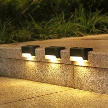 태양광 엣지등 벽부등 계단등 태양열 정원등 LED 간판, 백광