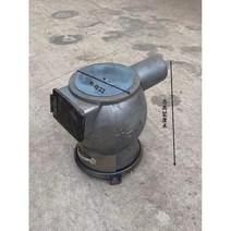 주물 펠릿 무쇠 철난로 장작 벽난로 불멍 가정용, A