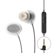 AZLA ASE-500 Black [니지 산지 가쓰바 소개 잠자는 모찌 모찌 잠자리] 편안 피트 실리콘 이어폰 의료용 실리콘 이어 피스 SednaEarfit MAX 부속 마이크 스위치 탑재 150cm 케이블 3.5mm4 극 플러그 ASMR