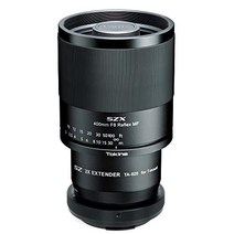 Tokina 망원 렌즈 미러 렌즈 SZX 400mm F8 Reflex MF & 2X EXTENDER KIT 캐논 EF 마운트 매뉴얼 포커스 640555