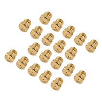 가스히터 난로 파츠 수리 M6x0.75 mm/0.5mm LP 가스 변환 키트 프로판 천연 파이프 온수기 DIY 버너 부, 한개옵션0