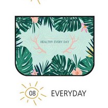 자석 탈부착 차량용 양면 햇빛가리개 자외선 99.9% 차단, 양면햇빛가리개-EVERYDAY