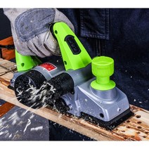 목공용대패 골밀이대패 DIY수공구 -휴대용 전기 대패 목공 대패 목공전동공구 전동대패, 강력한 힘을 가진 모든 구리 모터