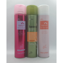 꽃을든남자 초강력 헤어스프레이 강력한세팅력 오랫동안유지, 3.핑크색