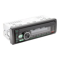차량용라디오 1 딘 카 라디오 자동차 FM 블루투스 호환 MP3 플레이어 핸즈프리 USB