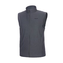 볼빅 남성 멜란지 집업 베스트 VMVTKD84_MG